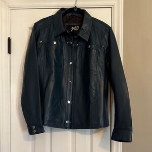 EUC Lambskin Leather Jacket
